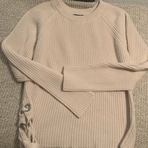 KUT cream sweater